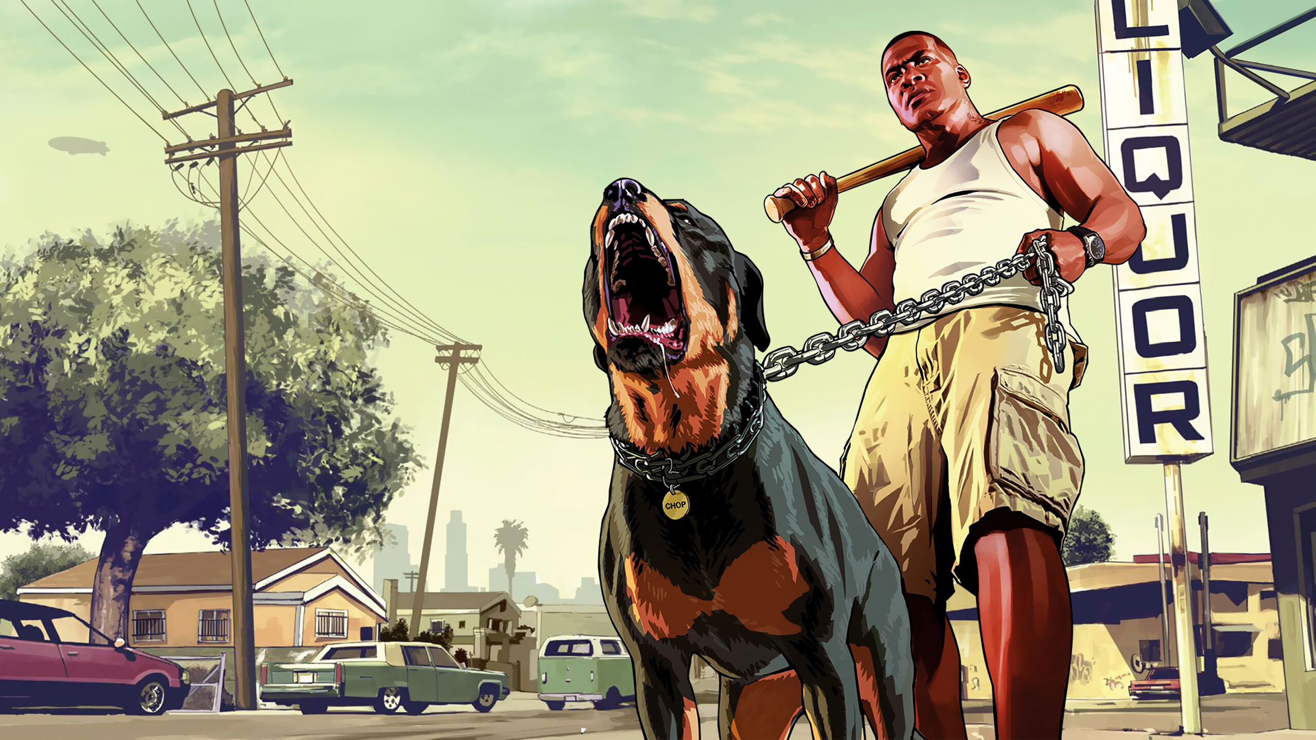 Background لعبة GTA 5 للاندرويد الاصلية 