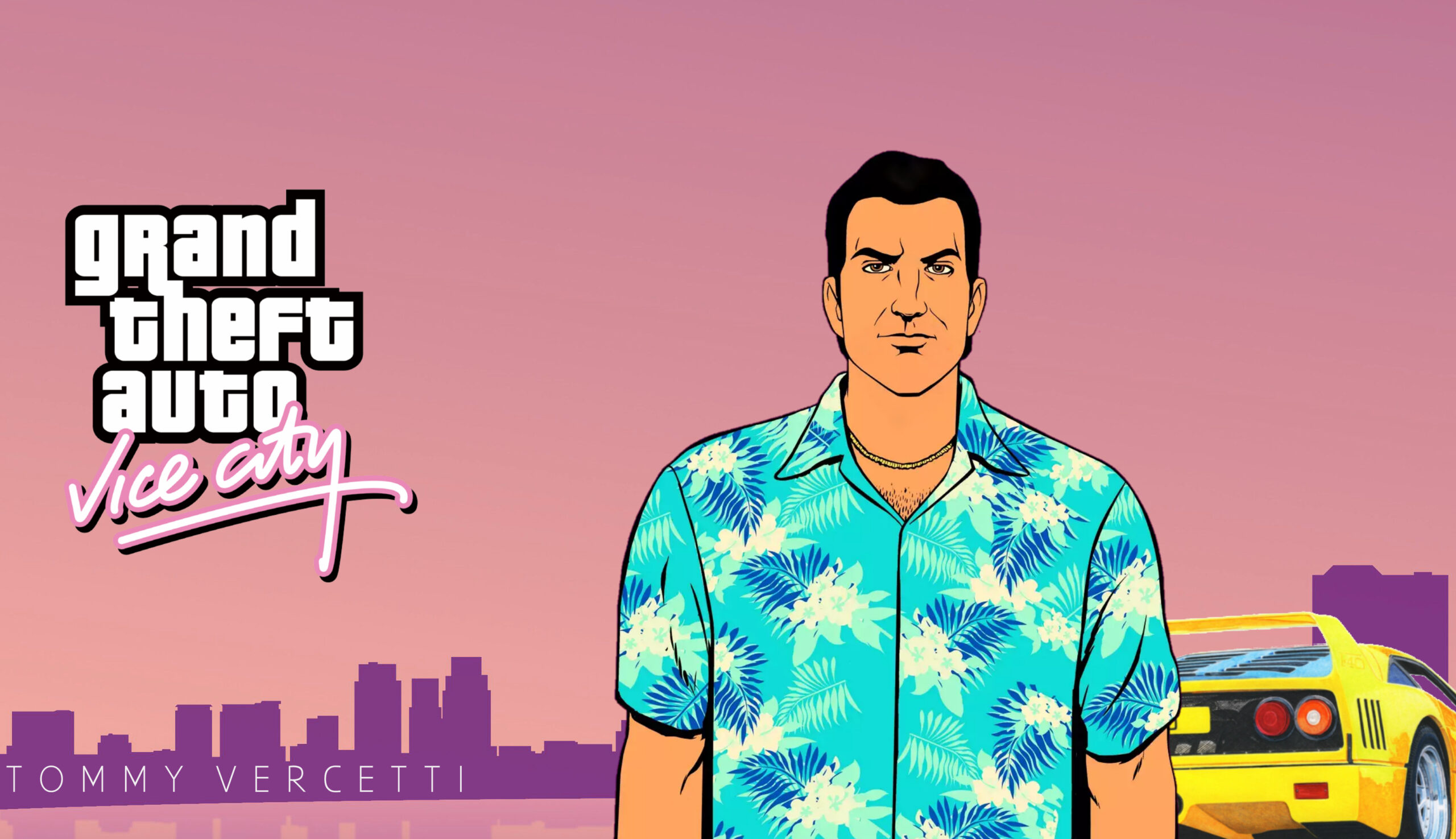 Background لعبة جاتا فايس سيتي GTA Vice City 