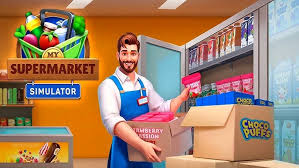 Background لعبة محاكي السوبر ماركت 