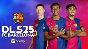 Background دريم ليج 2025 مود برشلونة 